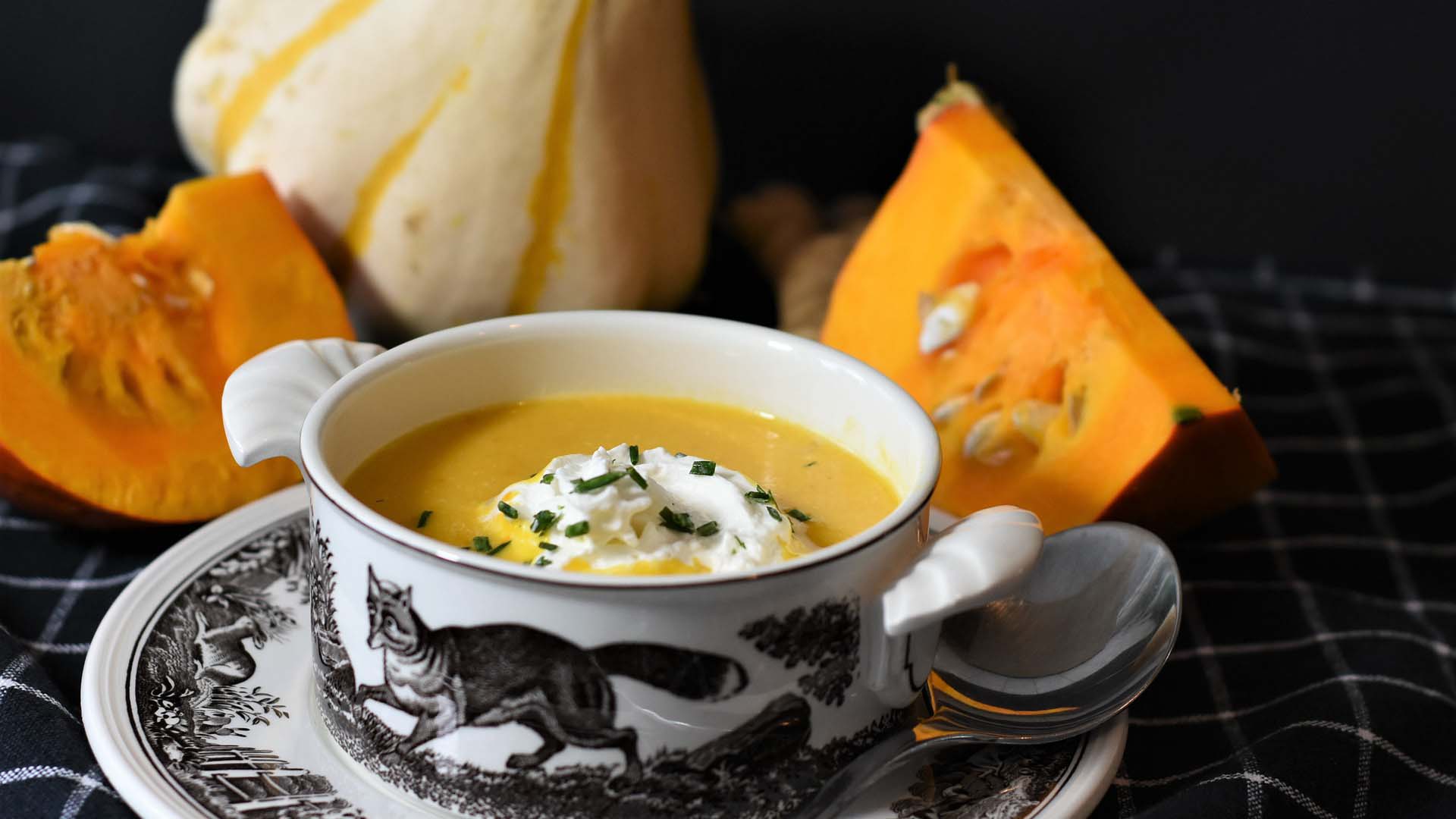 Kürbiscremesuppe